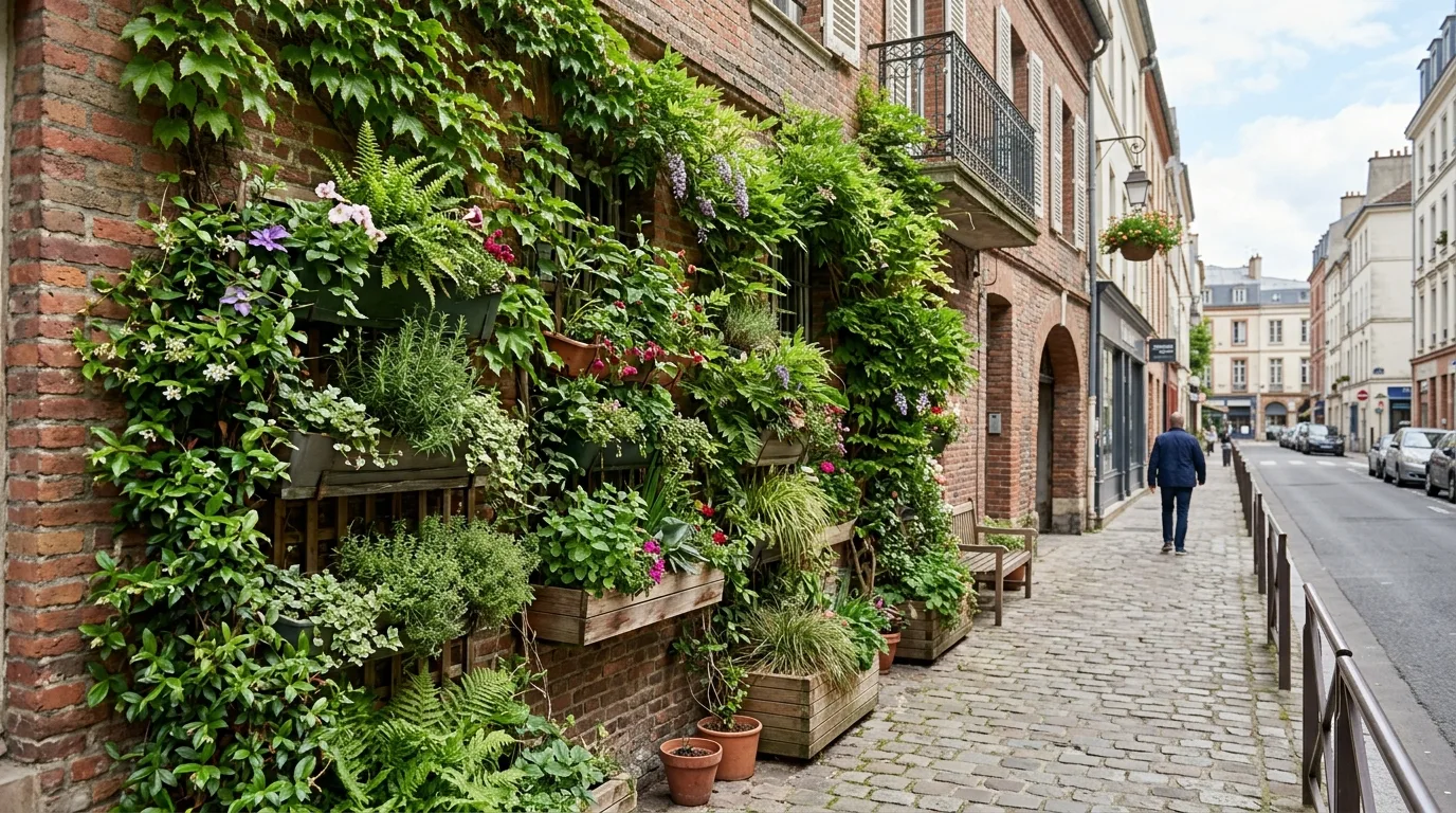 Layered Planting Near the Walk